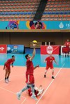 Volei masculin: Campioana Dinamo Bucureşti, victorie cu VC Strumica, în turul I preliminar al Ligii Campionilor