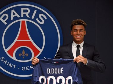 Fotbal: Desire Doue s-a accidentat şi va fi indisponibil pentru câteva săptămâni