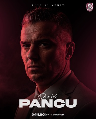 Fotbal: Daniel Pancu este oficial antrenorul echipei CFR Cluj
