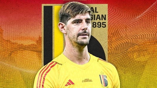 Fotbal: Accidentat, Courtois nu va juca pentru Belgia în ultima etapă a preliminariilor