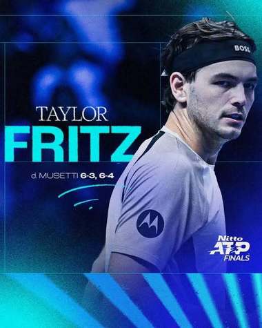 Turneul Campionilor: Lorenzo Musetti, învins de Taylor Fritz în două seturi