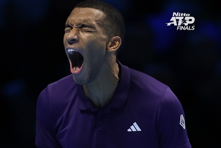 Turneul Campionilor: Auger-Aliassime îşi menţine şansele pentru semifinale după ce l-a învins pe Shelton