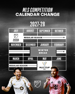 MLS va alinia calendarul său la cel al campionatelor europene