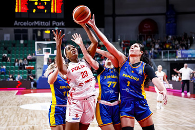 Baschet feminin: Polonia – România, scor 86-41, în preliminariile EuroBasket2027
