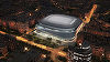 Santiago Bernabeu, arena grupării Real Madrid, găzduieşte un meci de fotbal american