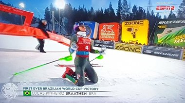 Schi alpin: Lucas Pinheiro Braathen a câştigat slalomul de la Levi. Este prima victorie a unui schior brazilian la Cupa Mondială