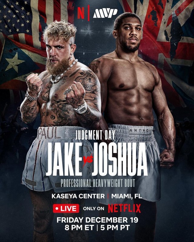 Box: YouTuber-ul american Jake Paul îl va înfrunta pe Anthony Joshua la 19 decembrie