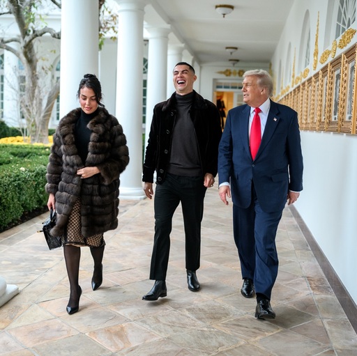 Cadoul special oferit de Donald Trump lui Cristiano Ronaldo la Casa Albă