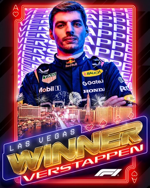 Max Verstappen a câştigat Marele Premiu de la Las Vegas. Ocupanţii primelor trei locuri, conduşi spre podium într-un Cadillas roz din lego - VIDEO