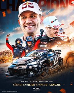 Raliu: Sebastien Ogier a câştigat un al nouălea titlu mondial şi l-a egalat pe legendarul Sebastien Loeb