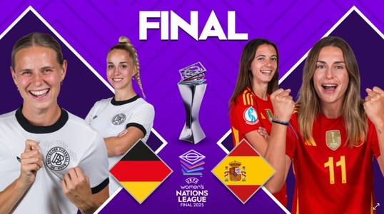 Fotbal feminin: Spania a câştigat pentru a doua oară consecutiv Liga Naţiunilor