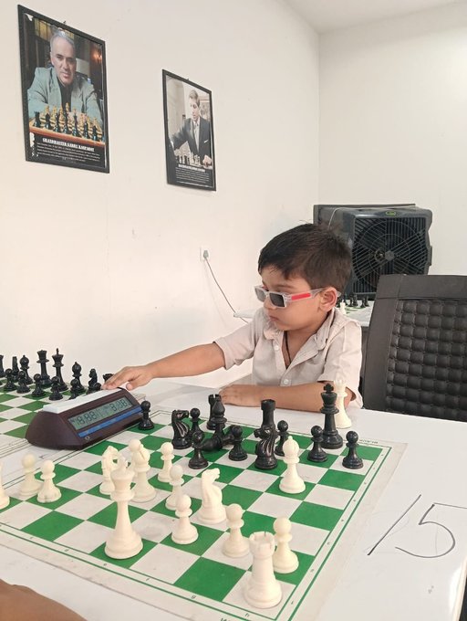 Şah: Sarwagya Singh Kushwaha, din India, a devenit cel mai tânăr jucător care obţine rating FIDE la vârsta de 3 ani