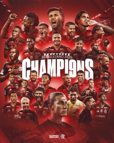 La patru zile după ce a câştigat Copa Libertadores, echipa Flamengo şi-a asigurat titlul de campioană a Braziliei pentru a opta oară