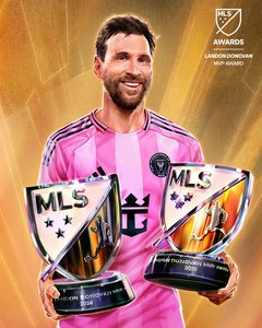 MLS: Lionel Messi a fost desemnat, pentru a doilea an consecutiv, MVP-ul sezonului
