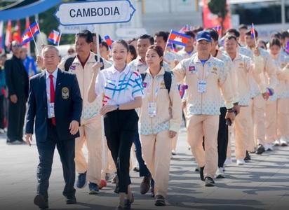 Cambodgia şi-a retras echipa de la Jocurile Asiei de Sud-Est, din Thailanda, din cauza conflictului legat de frontieră