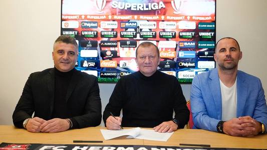 Dorinel Munteanu a preluat conducerea tehnică a echipei Hermannstadt 