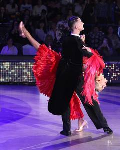 Dans Sportiv: Perechea Rareş Cojoc - Andreea Matei, locul 1 la WDSF GrandSlam - Adult Standard de la Shanghai