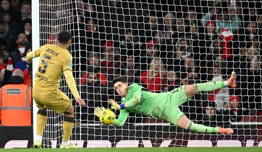 Arsenal a învins Palace la lovituri de departajare, scor 8-7, şi este în semifinalele Cupei Ligii Angliei