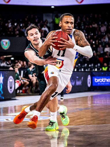 Baschet masculin: U BT Cluj, victorie în ultima secundă cu Slask Wroclaw, în ultimul meci din 2025