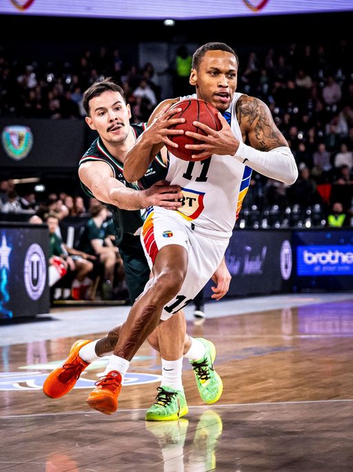 Baschet masculin: U BT Cluj, victorie în ultima secundă cu Slask Wroclaw, în ultimul meci din 2025