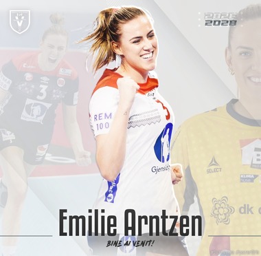 Handbal feminin: Transfer de top pentru SCM Rm. Vâlcea – interul stânga Emilie Arntzen