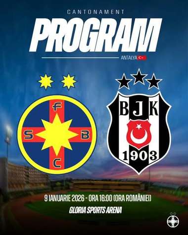 Superliga: FCSB pleacă în cantonament în Turcia. Elevii lui Charalambous vor juca un meci amical cu Beşiktaş