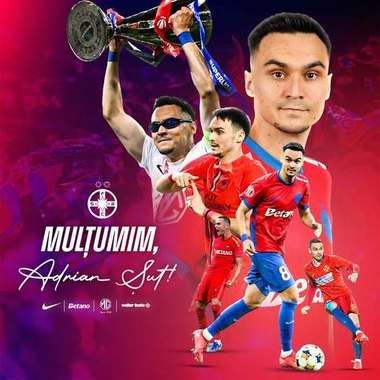 FCSB l-a transferat pe Adrian Şut la Al Ain, în Emiratele Arabe Unite