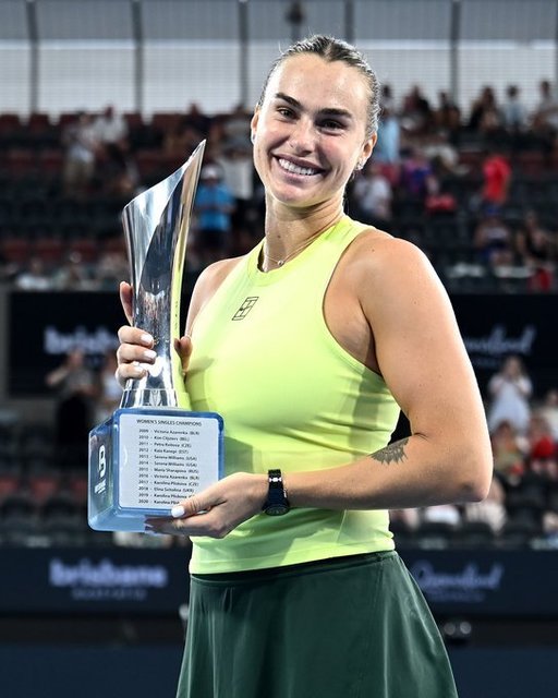 UPDATE - Arina Sabalenka a câştigat turneul de la Brisbane. Este al 22-lea titlu al carierei pentru numărul 1 mondial / Marta Kostiuk a refuzat să dea mâna cu Sabalenka - VIDEO