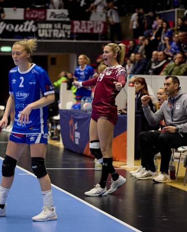 Handbal feminin: Rapid Bucureşti, remiză cu Lokomotiva Zagreb în grupa C a European League