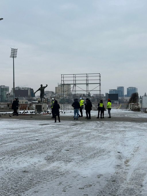 UPDATE - Au început oficial lucrările la noul stadion Dinamo - FOTO