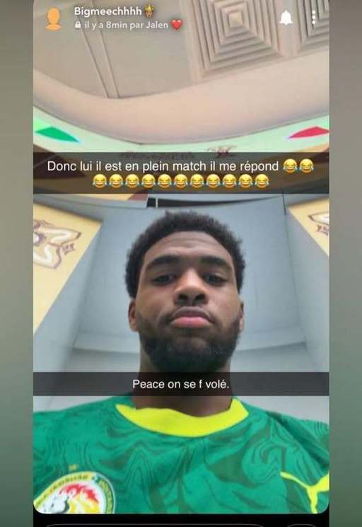 Finala CAN -  Ibrahim Mbaye îşi cere scuze după o postare nepotrivită pe Snapchat