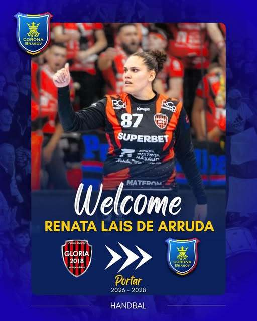 Handbal feminin: Brazilianca Renata de Arruda va evolua la CSM Corona Braşov din vară