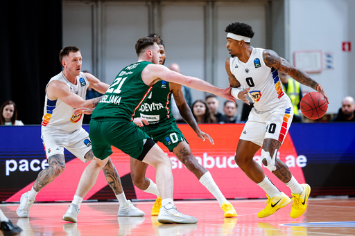 Baschet masculin: U BT Cluj, eşec în BKT EuroCup, cu Cedevita, de ziua de naştere a antrenorului Mihai Silvăşan