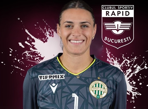 Handbal feminin: Laura Glauser, portarul echipei naţionale a Franţei, se alătură CS Rapid Bucureşti din vară