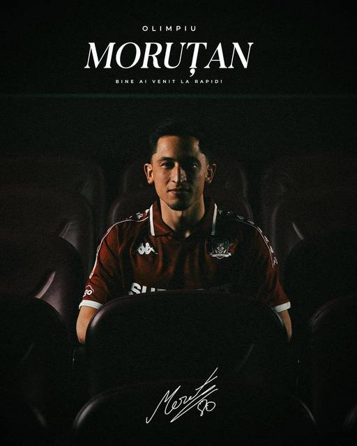 Mercato: Olimpiu Moruţan a semnat cu Rapid