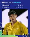 Jannik Sinner a avut crampe din cauza căldurii, dar s-a calificat în optimi la Australian Open