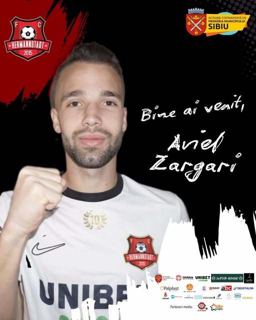 Superliga: FC Hermannstadt l-a achiziţionat pe mijlocaşul israelian Aviel Zargary