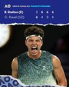Australian Open: Ben Shelton s-a calificat în sferturi, unde îl va întâlni pe Jannik Sinner