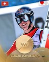 Schi alpin: Elveţianul Franjo Von Allmen, campion olimpic la coborâre