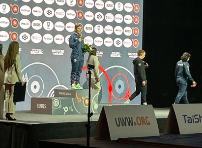 Lupte: Alexandra Anghel, pe cea mai înaltă treaptă a podiumului la Ranking Series Zagreb 2026