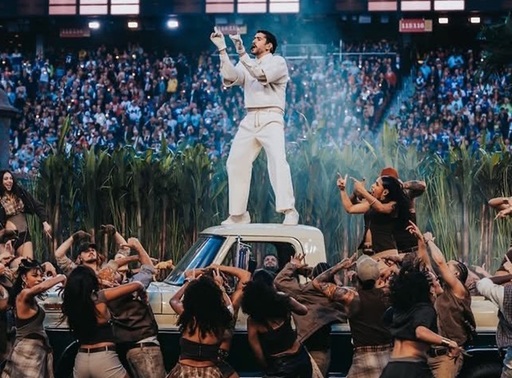 NFL: Audienţă TV mare, dar nu şi record pentru show-ul Bad Bunny din pauza Super Bowl / Record în social media
