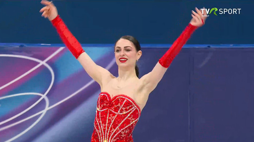 JO de iarnă: Julia Sauter s-a calificat pentru programul liber în proba feminină de patinaj artistic