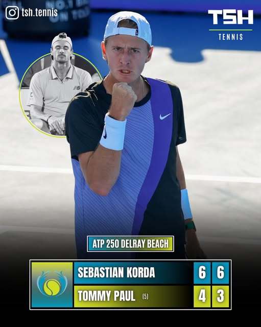 Sebastian Korda a câştigat turneul de la Delray Beach. Este al treilea titlu din cariera sa