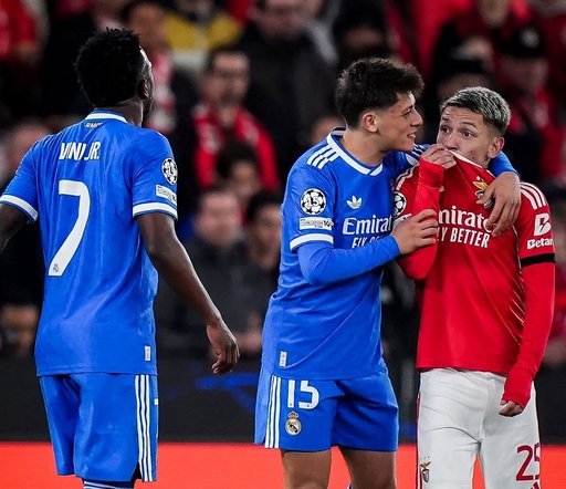 Acuzat de insulte rasiste împotriva lui Vinicius, Prestianni şi-ar fi cerut scuze faţă de coechipierii de la Benfica