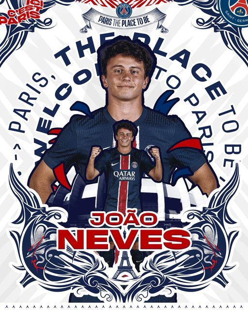 Ligue 1: Mijlocaşul Joao Neves şi-a prelungit contractul cu PSG