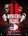 Box: O revanşă între Floyd Mayweather şi Manny Pacquiao, programată la Las Vegas, în 19 septembrie, la 11 ani după primul lor meci