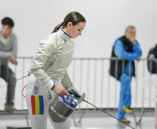Scrimă: Amalia Covaliu este vicecampioana europeană la sabie junioare