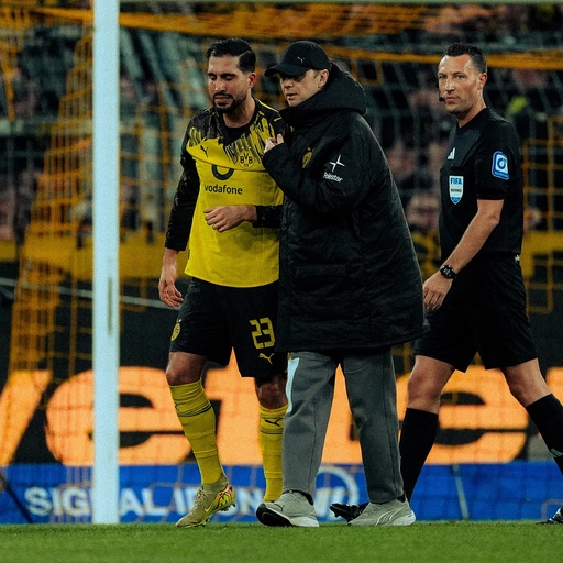 Fotbal: Căpitanul Borussiei Dortmund, Emre Can, a suferit o ruptură de ligamente încrucişate