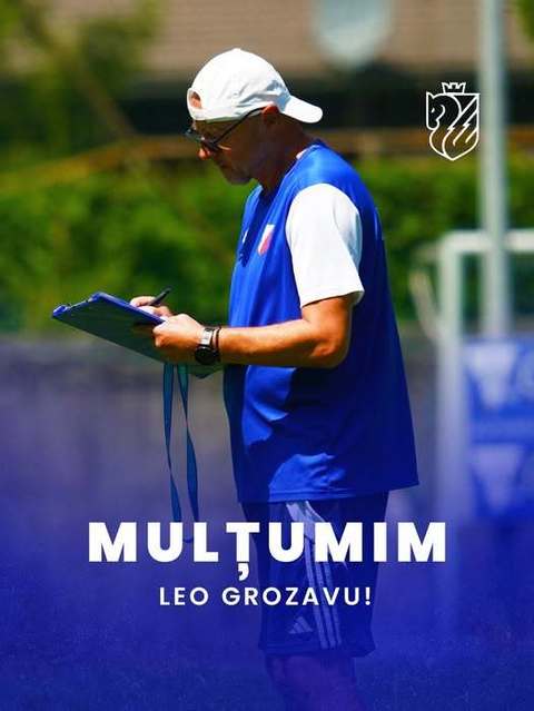 Superliga: Leo Grozavu nu mai este antrenorul echipei FC Botoşani