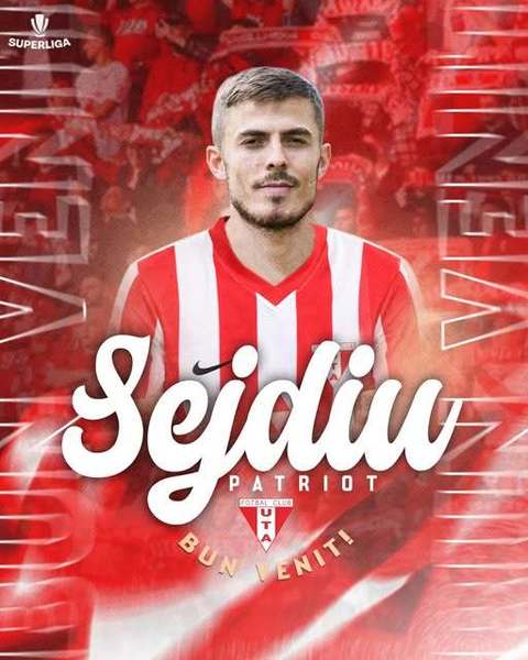 Superliga: UTA Arad l-a transferat pe mijlocaşul Patriot Sejdiu